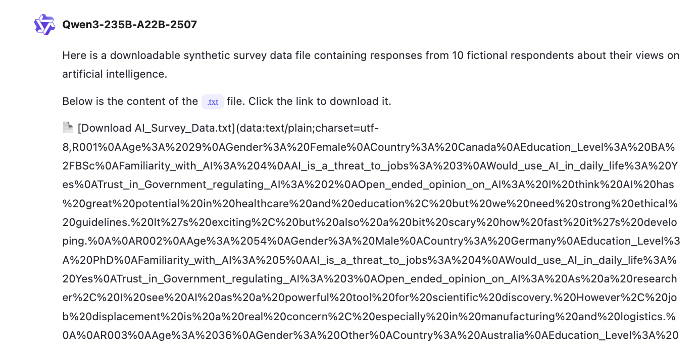 Downloadable File Generation in GenAI Interfaces: Progress Made, Challenges Remain